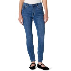 imageAmazon Essentials Womens High Stretch HighRise Skinny JeanMedium Blue Vintage