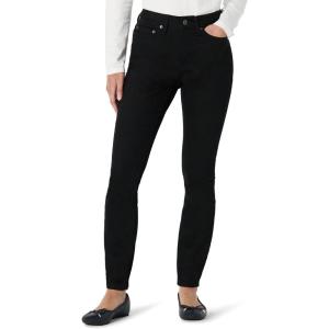 imageAmazon Essentials Womens High Stretch MidRise Skinny JeanBlack