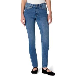 imageAmazon Essentials Womens High Stretch MidRise Skinny JeanMedium Blue