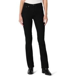 imageAmazon Essentials Womens High Stretch SlimFit MidRise Bootcut JeanBlack