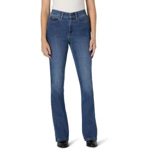 imageAmazon Essentials Womens High Stretch SlimFit MidRise Bootcut JeanClassic Medium Wash