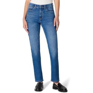 imageAmazon Essentials Womens HighRise Straight Leg JeanMedium Blue
