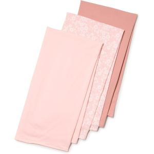 imageAmazon Essentials x Sofia Grainge Unisex Babies Swaddle Blanket Pack of 3PinkTerracottaFloral