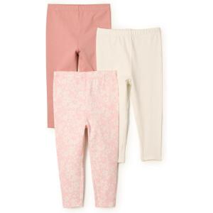 imageAmazon Essentials x Sofia Grainge Unisex Toddlers and Babies Legging Pack of 3FloralIvoryTerracotta