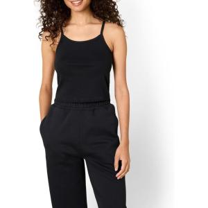 imageAmazon Essentials x Sofia Grainge Womens MicroRibbed Cropped CamisoleBlack