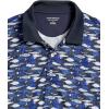 imageAmazon Essentials Mens Golf Polo Shirt MoistureWicking Quick Dry Short SleeveBlue Fish