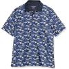 imageAmazon Essentials Mens Golf Polo Shirt MoistureWicking Quick Dry Short SleeveBlue Fish