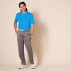 imageAmazon Essentials Mens Golf Polo Shirt MoistureWicking Quick Dry Short SleeveBright Blue