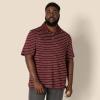 imageAmazon Essentials Mens Golf Polo Shirt MoistureWicking Quick Dry Short SleeveDark Burgundy