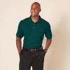 imageAmazon Essentials Mens Golf Polo Shirt MoistureWicking Quick Dry Short SleeveDark Green