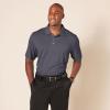 imageAmazon Essentials Mens Golf Polo Shirt MoistureWicking Quick Dry Short SleeveDark Grey Heather