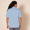 imageAmazon Essentials Mens Golf Polo Shirt MoistureWicking Quick Dry Short SleeveLight Blue