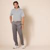 imageAmazon Essentials Mens Golf Polo Shirt MoistureWicking Quick Dry Short SleeveLight Grey Heather