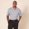imageAmazon Essentials Mens Golf Polo Shirt MoistureWicking Quick Dry Short SleeveLight Grey Heather