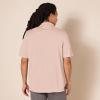 imageAmazon Essentials Mens Golf Polo Shirt MoistureWicking Quick Dry Short SleeveLight Pink