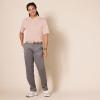 imageAmazon Essentials Mens Golf Polo Shirt MoistureWicking Quick Dry Short SleeveLight Pink