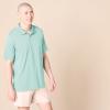 imageAmazon Essentials Mens Golf Polo Shirt MoistureWicking Quick Dry Short SleevePale Aqua Blue