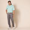 imageAmazon Essentials Mens Golf Polo Shirt MoistureWicking Quick Dry Short SleevePale Aqua Blue
