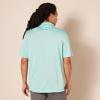 imageAmazon Essentials Mens Golf Polo Shirt MoistureWicking Quick Dry Short SleevePale Aqua Blue