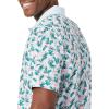 imageAmazon Essentials Mens Golf Polo Shirt MoistureWicking Quick Dry Short SleevePale Blue Flamingo