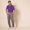 imageAmazon Essentials Mens Golf Polo Shirt MoistureWicking Quick Dry Short SleevePurple Heather