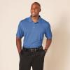 imageAmazon Essentials Mens Golf Polo Shirt MoistureWicking Quick Dry Short SleeveWashed Blue