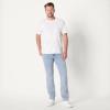 imageAmazon Essentials Mens Low Stretch Slim Straight JeanIced Light Wash