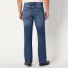 imageAmazon Essentials Mens Low Stretch StraightFit Bootcut JeanStone Medium Wash