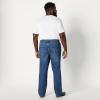 imageAmazon Essentials Mens Low Stretch StraightFit Bootcut JeanStone Medium Wash
