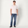 imageAmazon Essentials Mens Low Stretch StraightFit Bootcut JeanStone Medium Wash