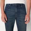 imageAmazon Essentials Mens Low Stretch StraightFit Bootcut JeanTinted Dark Wash