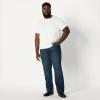 imageAmazon Essentials Mens Low Stretch StraightFit Bootcut JeanTinted Dark Wash