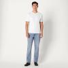 imageAmazon Essentials Mens Low Stretch StraightFit Bootcut JeanTinted Light Wash