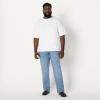 imageAmazon Essentials Mens Low Stretch StraightFit Bootcut JeanTinted Light Wash