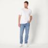 imageAmazon Essentials Mens Low Stretch StraightFit JeanTinted Light Wash