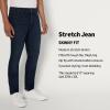 imageAmazon Essentials Mens Medium Stretch SkinnyFit JeanTinted Dark Wash