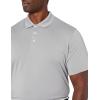 imageAmazon Essentials Mens RegularFit QuickDry Golf Polo Shirt  Discontinued ColorsLight Grey Heather