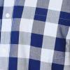 imageAmazon Essentials Mens RegularFit ShortSleeve Poplin ShirtBlue Buffalo Check