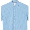 imageAmazon Essentials Mens RegularFit ShortSleeve Poplin ShirtBlue Gingham