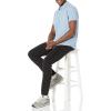 imageAmazon Essentials Mens RegularFit ShortSleeve Poplin ShirtBlue Gingham