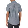 imageAmazon Essentials Mens RegularFit ShortSleeve Poplin ShirtGrey