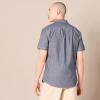 imageAmazon Essentials Mens RegularFit ShortSleeve Poplin ShirtGrey