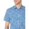imageAmazon Essentials Mens RegularFit ShortSleeve Poplin ShirtNavy Floral