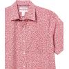 imageAmazon Essentials Mens RegularFit ShortSleeve Poplin ShirtWashed Red Roses