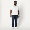 imageAmazon Essentials Mens Rigid RelaxedFit Workwear Carpenter JeanTinted Dark Wash
