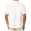 imageAmazon Essentials Mens SlimFit Short Sleeve Stretch Oxford Shirt with PocketPale Pink