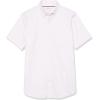 imageAmazon Essentials Mens SlimFit Short Sleeve Stretch Oxford Shirt with PocketPale Pink