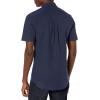 imageAmazon Essentials Mens SlimFit ShortSleeve Pocket Oxford Shirt  Discontinued ColorsNavy