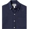 imageAmazon Essentials Mens SlimFit ShortSleeve Pocket Oxford Shirt  Discontinued ColorsNavy