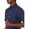imageAmazon Essentials Mens SlimFit ShortSleeve Pocket Oxford Shirt  Discontinued ColorsNavy